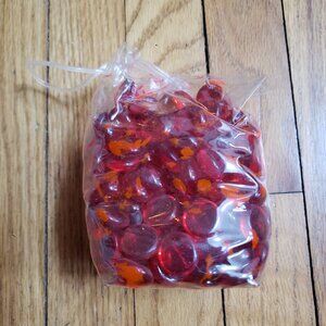 Glass Gems Dome Vase Filler Decorative Beads Marble Pebbles Stones Craft Decor